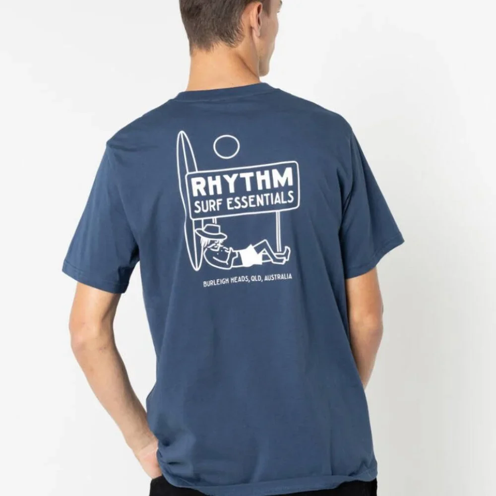 Rhythm Siesta Tee Navy - Picture 1 of 1